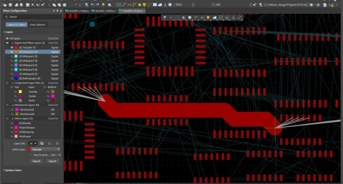 Auto Place And Route With Altium Designer | Reversepcb